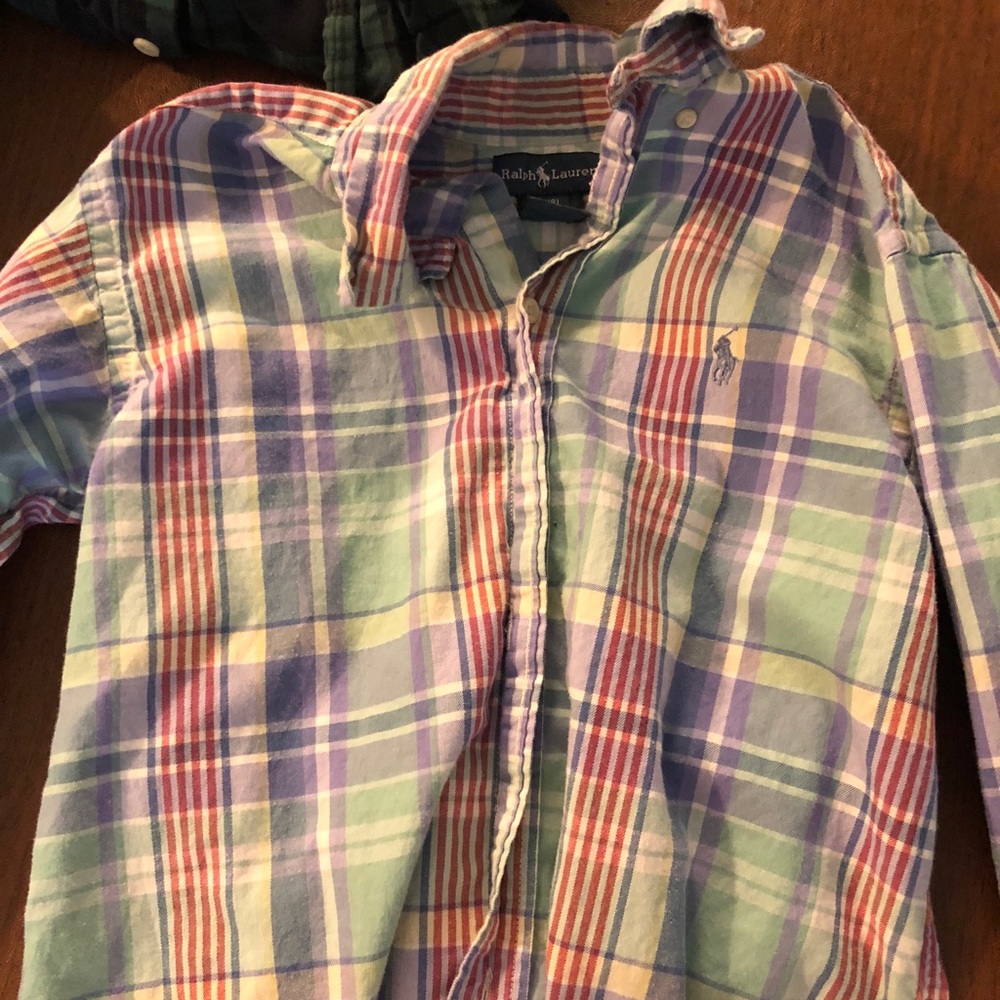 Boy  8/10 Dress shirts
